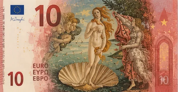 The Birth of Venus banknote design